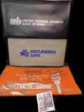 (3)  Zipper Bank Bags: 