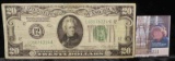 $20 Federal Reserve Note- 1928-FR 2050-L