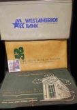 (3)  Zipper Bank Bags: 