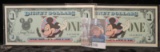 Pair of Consecutive Serial Number1987 Series 1 
