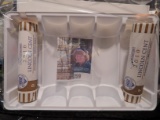 2010 P & D Lincoln Cent Rolls in original U.S. Mint packaging.