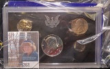 1968 U.S. Proof Set with 40% Silver Half Dollar.