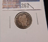 1909 P Barber Dime.