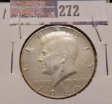 1966 Gem BU Silver Kennedy Half Dollar.