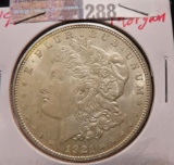 1921 D High Grade Morgan Dollar.