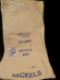 U.S. Mint Canvas Money Bag 