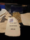 (8) Miscellaneous Cash or Money Bags, pouches, etc.
