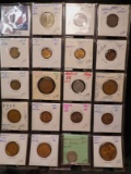 (19) Foreign Coins from Malaya & British Borneo as well as Mexico. Includes 0.0772 oz. Silver. All s