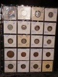 (19) Foreign Coins from Canada, Newfoundland, Columbia, Cuba, and Cyprus. Includes 0.3873 oz. Silver