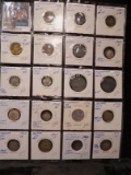 (19) Foreign Coins from Netherlands, Nicaraugua, & Panama dating back to 1878. Includes .3482 ozs. S