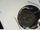 337-350 a.d. Ancient Rome Constans, AE4, VF. Two Victories standing facing each other. SIM SRN 3971.