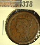 1850 U.S. Large Cent, VG.