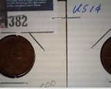 1911 D, 12 D VG, & 29 D EF Lincoln Cents. Scarce dates.