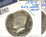 1976 S, 78 S, & 86 S clad Proof Kennedy Half Dollars.