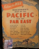Follow the War Hagstrom's Map of the Pacific and the Far Eastâ€¦