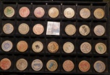 (27) Various Wooden Nickels, many dating back forty years.