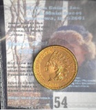 1861 Indian Head Cent, Unc.