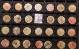 (27) Various Wooden Nickels, many dating back forty years.