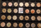 (27) Various Wooden Nickels, many dating back forty years.