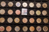 (27) Various Wooden Nickels, many dating back forty years.