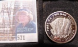 First U.S. Two Man Flight Young-Grissom, March 23, 1965 Proof.
