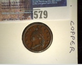 1863 Civil War Token. 