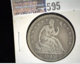 1845 O U.S. Seated Liberty Half Dollar, VG++.