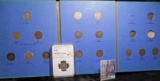 Shield Nickel Set, most of which is in a blue Whitman folder. Missing only  the 1877, 1879, & 1880.