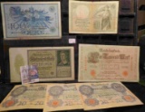 (6) Old German Banknotes including a so-called Vampire note, which resulted in the designer's demise