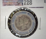 1942 P Mercury Dime encased in 