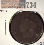 1820  N-9 Large Cent, Good