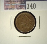 1862 Indian Head Cent, EF.