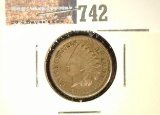 1864 Indian Head Cent, EF.