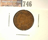 1902 Indian Head Cent, Very Fine.