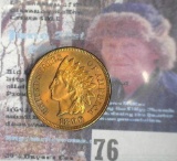1890 Indian Head Cent, UNC.