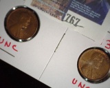 Wheat cents - 1937 D/D RPM &1939 D/D RPM Pair High Grade