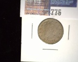 1883 No Cents Liberty Head Nickel, AU High grade.