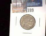 1927 Buffalo Nickel, VF.
