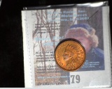 1893  Indian Head Cent, UNC.