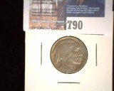 1930 Buffalo Nickel, VG.