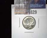 1943 P  Mercury Dime, BU.