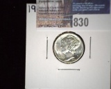 1944 P  Mercury Dime, Gem BU.