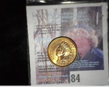 1899 Indian Head Cent, UNC, cld.