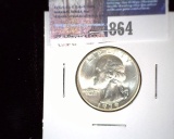 1939-D U.S. Washington Quarter, BU.