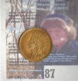 1901 Indian Head Cent, UNC