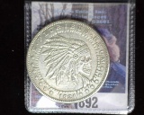 1921 INDIAN SKULL HOBO FANTASY DOLLAR - Hobo Nickel Coin Collectible