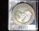 1878-CC American Pretty Sexy Girl Coin Fantasy Morgan Dollar Coin - Hobo coin - NICE!