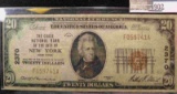 Series 1929 $20 National Currency 