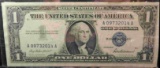 1957 series $1 Silver Certificate, F # 1619, CU.