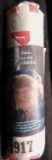 1917-D Solid-date Circulated wheat cent roll.